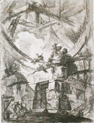Giovanni BATTISTA PIRANESI (1720-1778) Les prisons imaginaires Eau-forte. 80 x 5...
