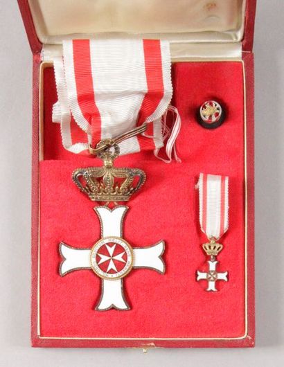 null ORDRE
PRO MERITO MELITENSI (ORDRE DU MERITE DE MALTE) Croix de commandeur. EN...