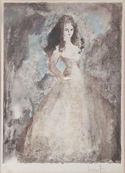 Léonor FINI - 1907-1996 
LA MARIÉE
Lithographie signée et numérotée 57/180.
43 x...