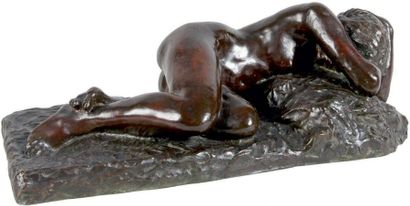 Léon Charles FOURQUET - 1841-1926 LE SOMMEIL, 1926
Ancienne épreuve d'artiste en...