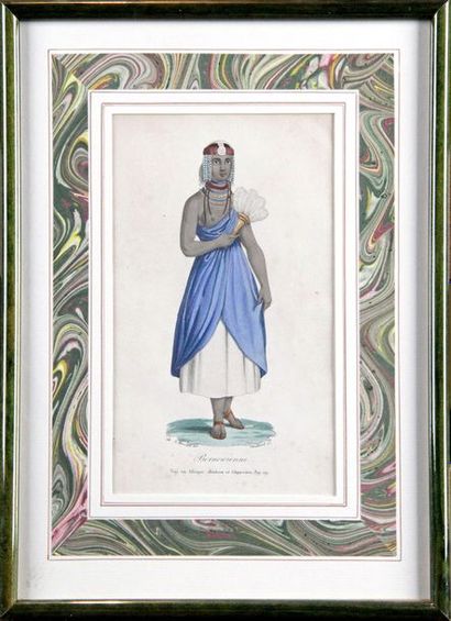 CHOUBARD - 1807-1830 d'après Léopold MASSARD 
- YANAON
- BORNOVIENNE Gravures aquarellées...