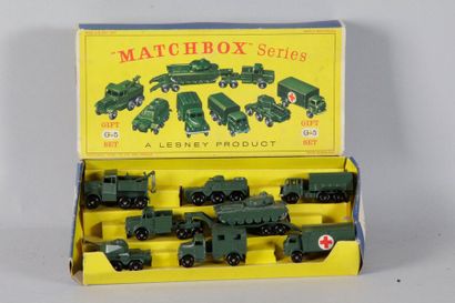 MATCHBOX Boite Cadeau de 7 véhicules militaires, réf G5
