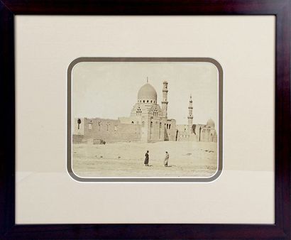 Félix BONFILS - 1831-1885 LE CAIRE, TOMBEAU DES CALIFES EL ACHRAF Photographie, ancien...