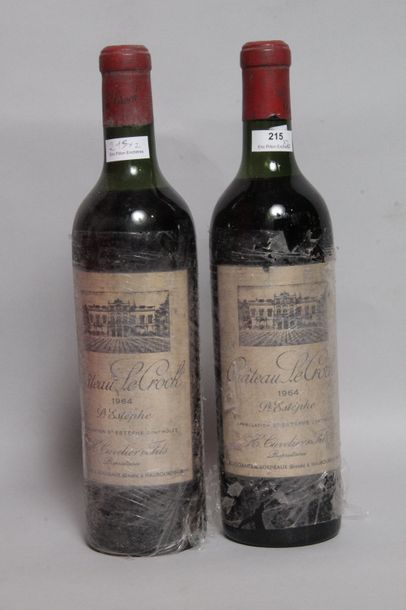 null 2 Blle Chateau LE CROCK (St Estèphe) 1964 - Belles