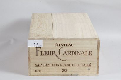 null 12 Blle Château LA FLEUR CARDINALE (St Emilion GC) 2008 - Très belles / CBO