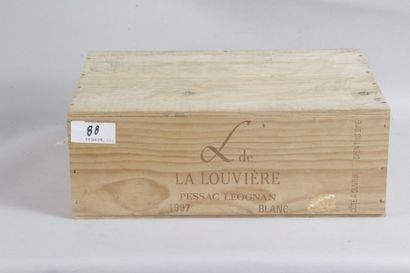 null 12 Blle Château LA LOUVIERE (Graves blanc) 1997