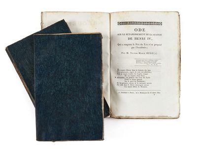 HUGO, Victor (1802-1885) 
Quatre livraison des Recueils de l'Académie des jeux floraux...