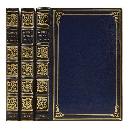 HUGO, Victor (1802-1885) 
Odes et poésies diverses.- Nouvelles odes.- Odes et ballades...