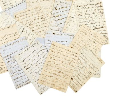 [HUGO, Victor] (1802-1885). DROUET, Juliette (1806-1883) 
Réunion de 24 lettres autographes...