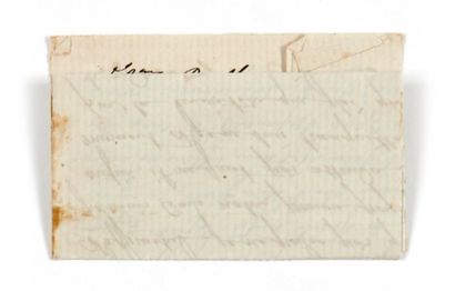 null 53ème BALLON DES GRAVILLIERS Lm signée datée du 12 novembre 1870, affr. n°29,...