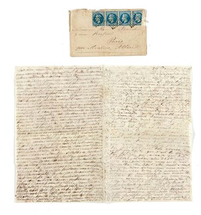 null BOULE DE MOULINS Lm. dated BRUSSELS 29th December 70, sent in an envelope to...