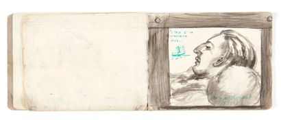 SAINT-EXUPÉRY (Antoine de) 
Autograph sketchbook.
Les Copains. Casablanca (Morocco)....