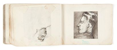 SAINT-EXUPÉRY (Antoine de) 
Autograph sketchbook.
Les Copains. Casablanca (Morocco)....