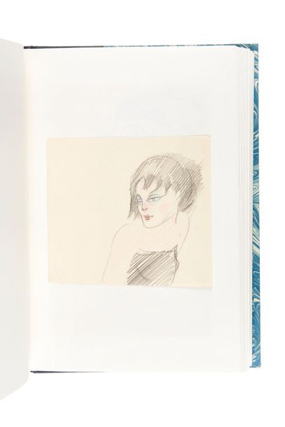 SAINT-EXUPÉRY (Antoine de) 
A collection of 51 original drawings.
[1920s and 1940s]....