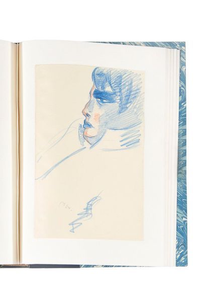 SAINT-EXUPÉRY (Antoine de) 
A collection of 51 original drawings.
[1920s and 1940s]....