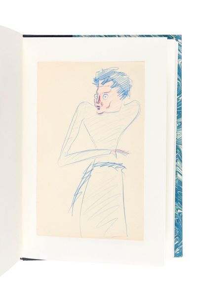 SAINT-EXUPÉRY (Antoine de) 
A collection of 51 original drawings.
[1920s and 1940s]....