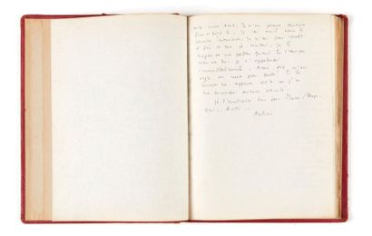SAINT-EXUPÉRY (Antoine de) 
Dactylographie originale corrigée de Vol sur Arras [Pilote...