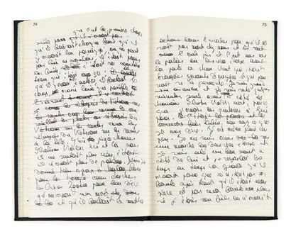 GARY (Romain) 
Manuscrit autographe de La Vie devant soi.
[1975].
Ens. de 4 cahiers...