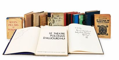 [SEBERG (Jean)] 
Réunion de 13 ouvrages des bibliothèques de Jean Seberg et
Lesley...