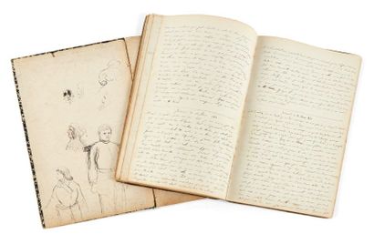 BLOY (Léon) 
Manuscrit autographe de son Journal d'enfance et de jeunesse.
1861-1866.
2...