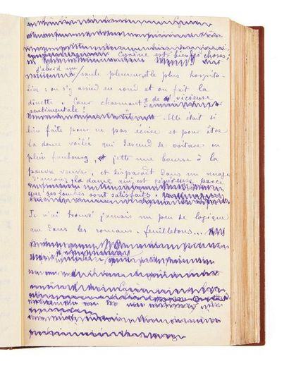 GOURMONT (Rémy de) 
Manuscrit autographe des Chevaux de Diomède.
[c. 1897].
In-8...