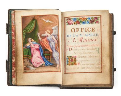 [JARRY (Nicolas)] 
Manuscrit de Prières et oraisons dévotes.
[c. 1650].
Petit in-16...