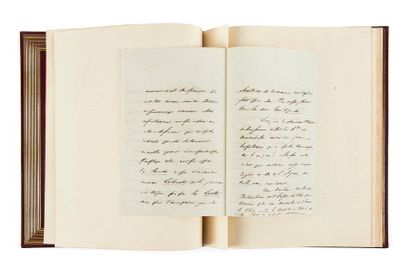STENDHAL Correspondance manuscrite à Sophie Duvaucel. Paris, Trieste, Corfou, Civitavecchia,...