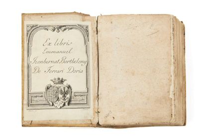 HIPPOCRATE (VERS 460-377 AVANT J.C.) De morbis libris IIII Claude Chevallon, Paris,...