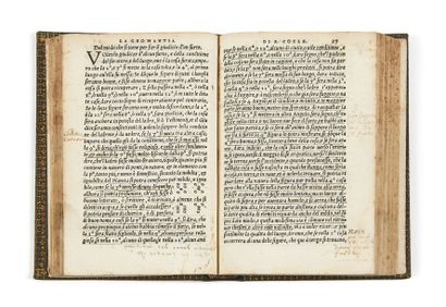 BARTHÉLÉMY COCLES (1467-1504) JEAN GUEBER La Geomantia [suivi de:] De la Geomantia
Venise,...