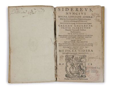 GALILEO GALILEI (1564-1642) et JOHANNES KEPLER (1571-1630) Sidereus nunciu [suivi...