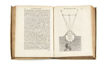 RENÉ DESCARTES (1596-1650) Discours de la méthode Leyde, I. Maire, 1637 Petit in-4...