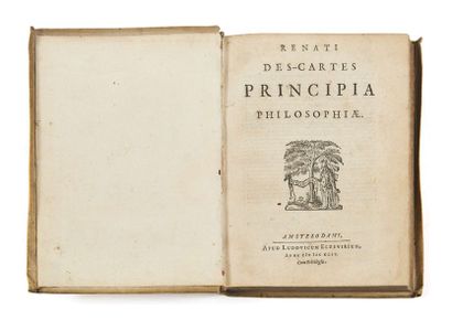 RENÉ DESCARTES (1596-1650) Principia philosophiæ
Amsterdam, L. Elzevir, 1644
Petit...