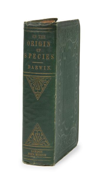 Charles DARWIN (1809-1882) On the Origin of Species
Londres, J. Murray, 1859
In-8...