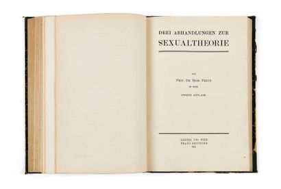 SIGMUND FREUD (1856-1939) Réunion de 5 livres provenant d'Oskar Pfister
Ens. 5 ouvrages...