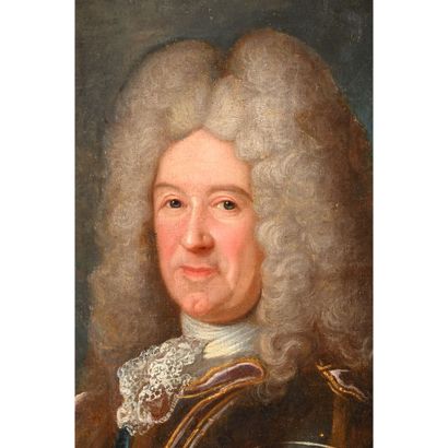 null LAUMOSNIER Jacques. (Attribué à). ÉCOLE FRANCAISE du XVIIè. « Portrait du Comte...