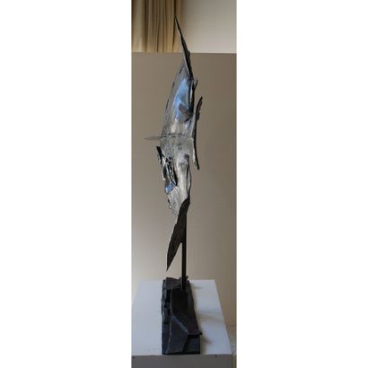 null TREMOIS Pierre-Yves. (1921-2020). « Le poisson » 2006. bronze original ciselé...