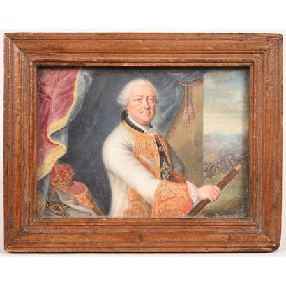 null MINIATURE depicting an Austrian or Prussian Imperial Prince. Very fine miniature...