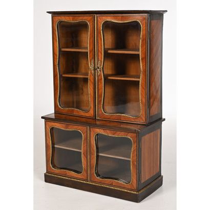 null 2 LOUIS XVI MAITRISE BODY in rosewood veneer with rosewood frame and blackened...