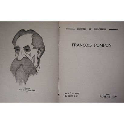 null Robert Rey, peintres et sculpteurs, François Pompon, P., Les Editions G. Crès...