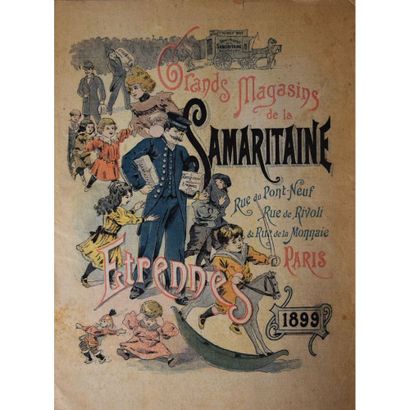 null (Catalogue) Grands Magasins de La Samaritaine, étrennes 1899, in-8, broché....