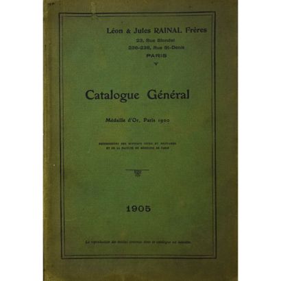 null (Catalogue) Léon & Jules Rainal, catalogue général, 1905, fournisseurs des hôpitaux...