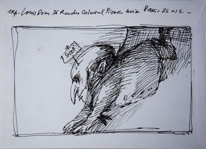 null Louis Pons (dessin original) Gilbert Lascaut, Louis Pons, in-4 sous jaquette...