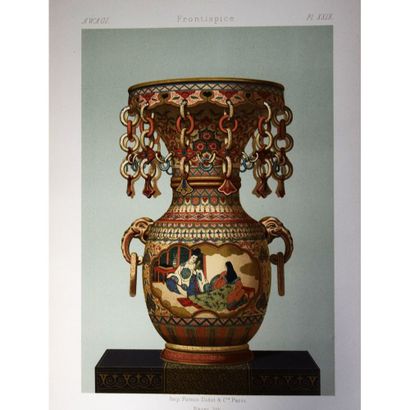null G. A. Audsley et J. L. Bowes, la céramique japonaise, édition française publiée...