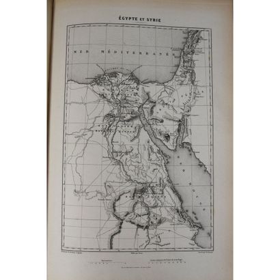 null Théophile Lavallée, atlas de géographie militaire, P., Furne Et Cie., Metz,...