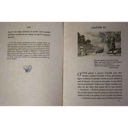 null Stendhal, armance, édition ornée de gravures au burin sur cuivre par A.-F. Cosÿns,...