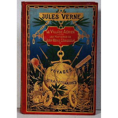 null Jules Verne, le village aérien, les histoires de jean-marie cabidoulin, P.,...