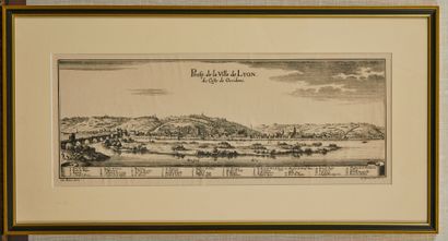 null Profile of the City of Lyon from the Occidens side

Framed posterior engraving

20x51cm...
