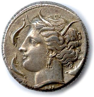 null SICILY - SYRACUSE 1st period of Agathocles 317-310

Head of Arethusa crowned...
