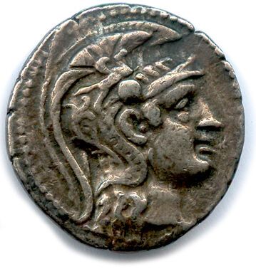 null ATTIC - ATHENS New style 196-87

Helmeted head of Athena. R/. Owl on an amphora....