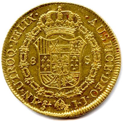 null CHILE - CHARLES IV 1788-1808

Bust of CHARLES III. R/. Coat of arms.

 Friedberg...